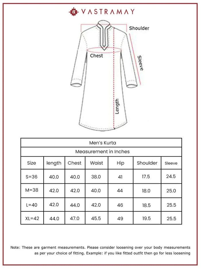 Men's Navy Blue Cotton Blend Kurta For Men.
