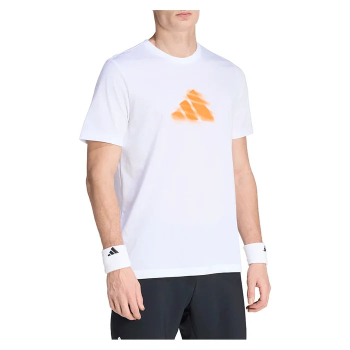 Men`s Paris Graphic Top White