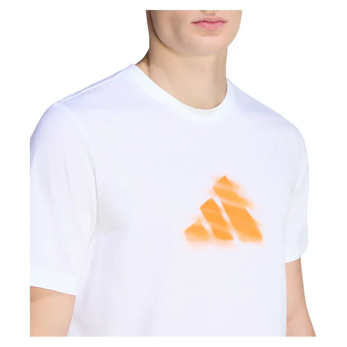 Men`s Paris Graphic Top White