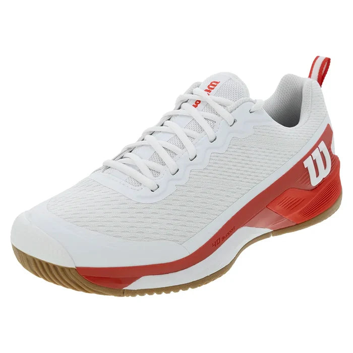 Men's Rush Pro 4.5 Shoes White and Infrared