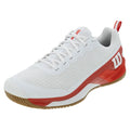 Men's Rush Pro 4.5 Shoes White and Infrared