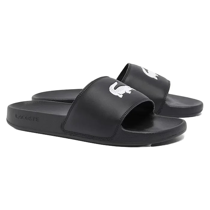 Men's Serve Slide 0.0 Black and White-Footwear-Lacoste-49CMA0041-312_203375fe-98f2-491a-901a-c1e0ba3e8a58-Tennis Express