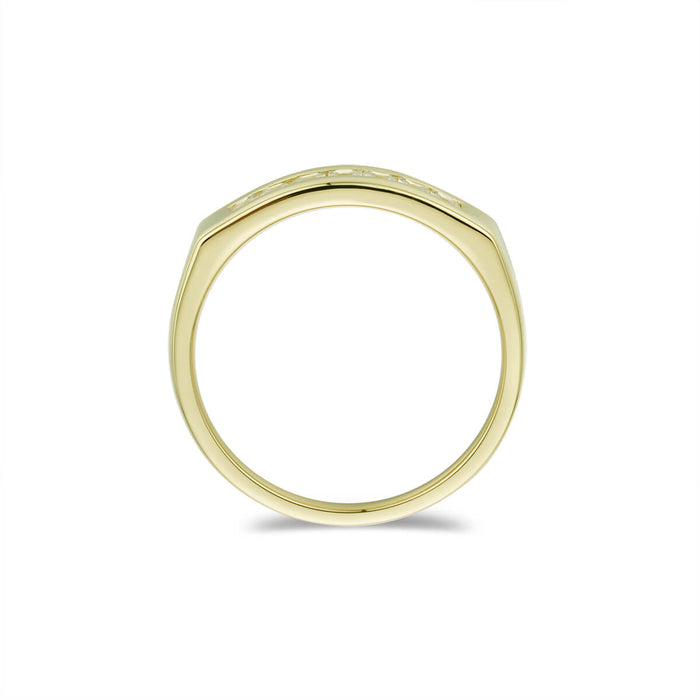 Mens Single Strip Wedding band-ring-lirysjewelry