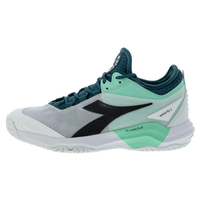 Men's Speed Blushield Fly 5 AG Court Shoes Shaded Spruce and Black