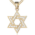 Micro Diamond Star Of David