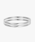 MINA BANGLE STACK SILVER