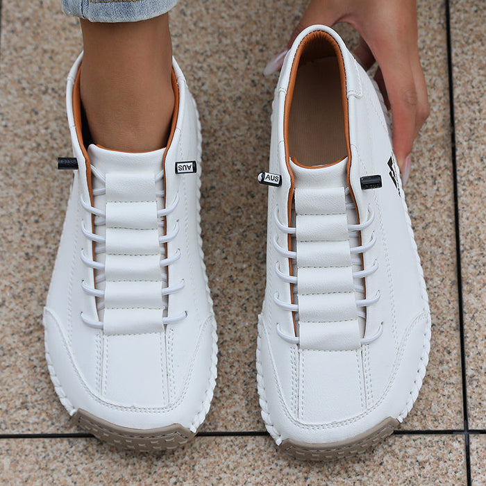 Mona - Komfort-Sneaker mit extra breiter Zehenbox  - By Qivii