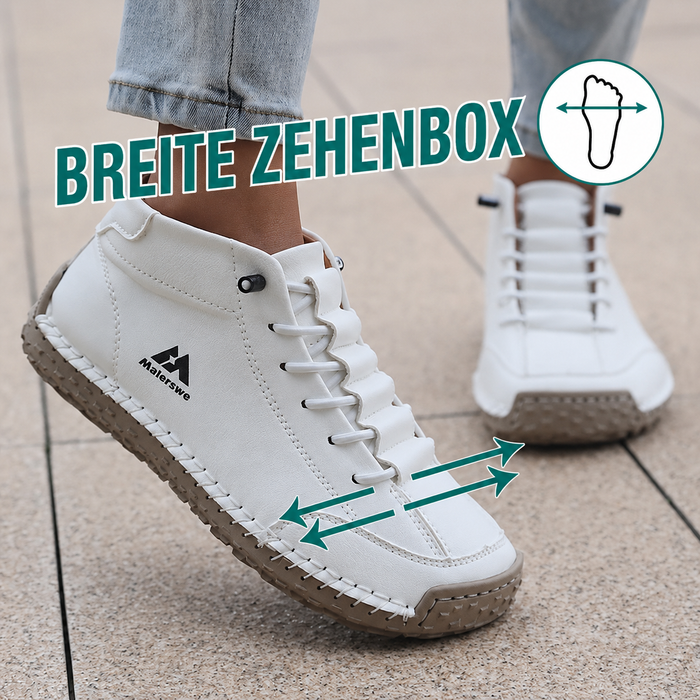 Mona - Komfort-Sneaker mit extra breiter Zehenbox  - By Qivii