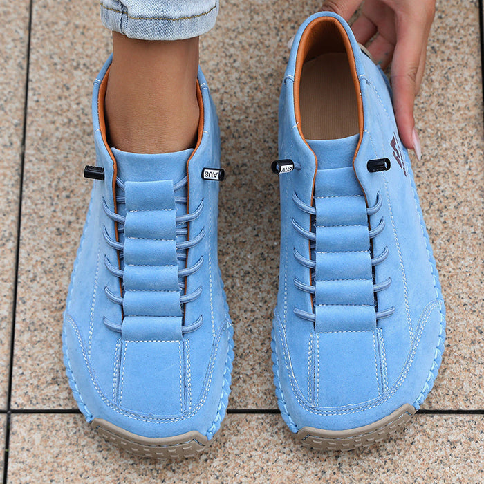 Mona - Komfort-Sneaker mit extra breiter Zehenbox  - By Qivii