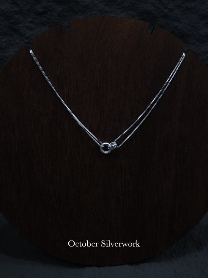 N1212/N1213 Double Ring Necklace