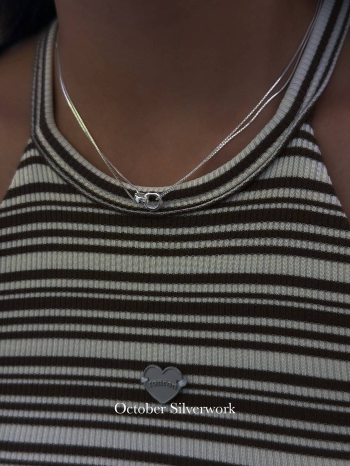 N1212/N1213 Double Ring Necklace