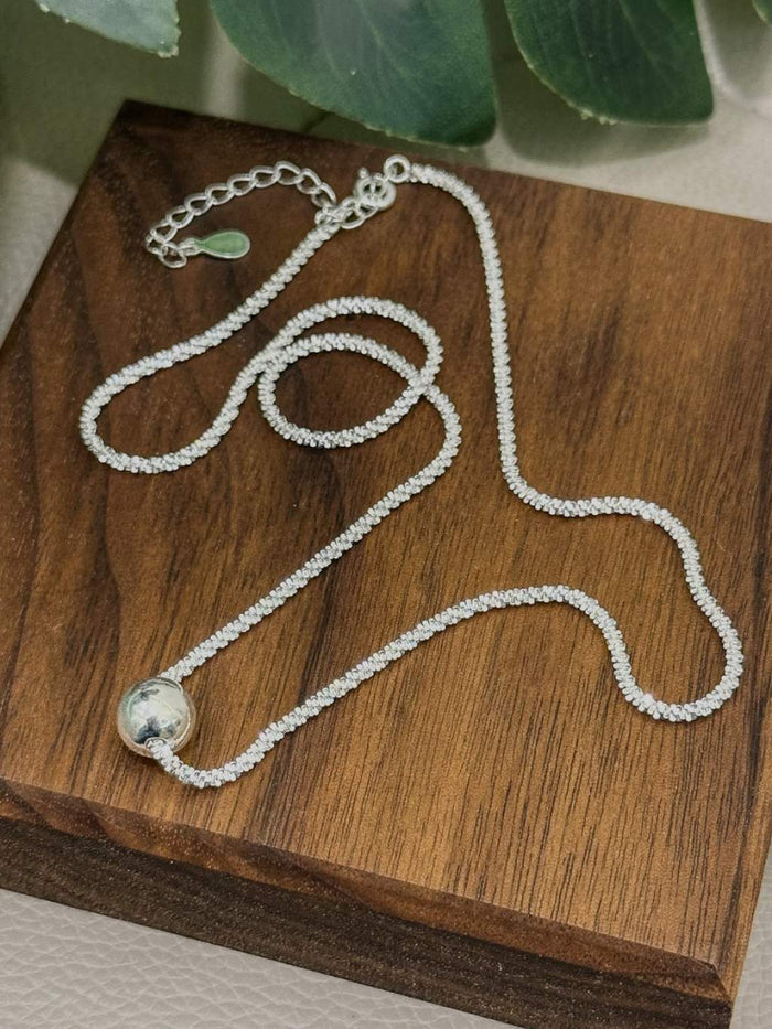 N1327 Super Flash 6MM Beaded Necklace