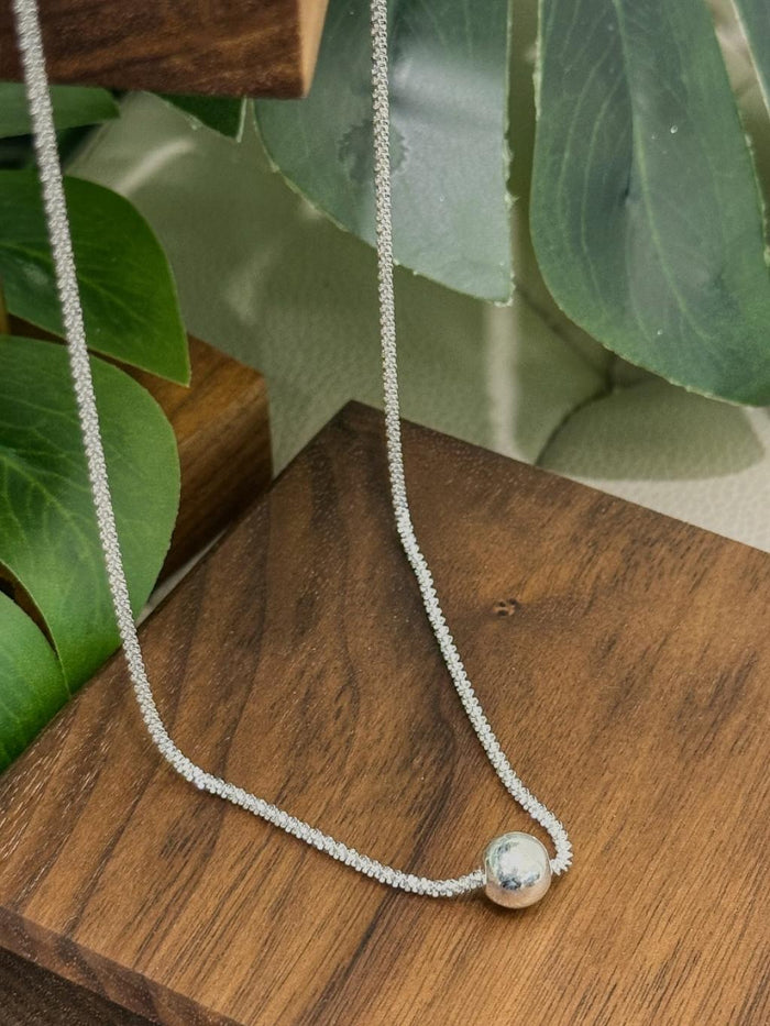 N1327 Super Flash 6MM Beaded Necklace