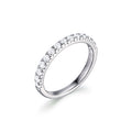 Nadine Round Diamond Wedding Ring