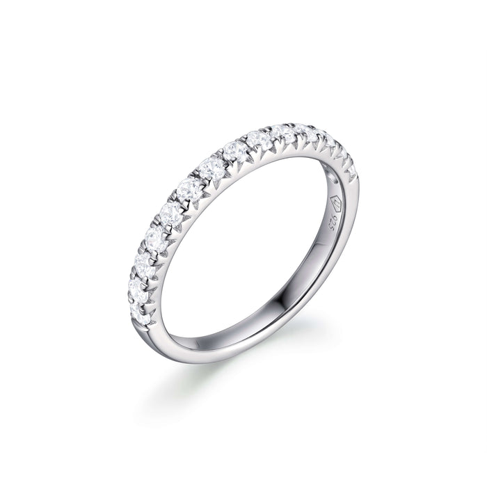 Nadine Round Diamond Wedding Ring