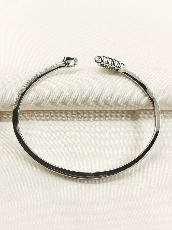 Narayani Purple American Diamond Bracelet