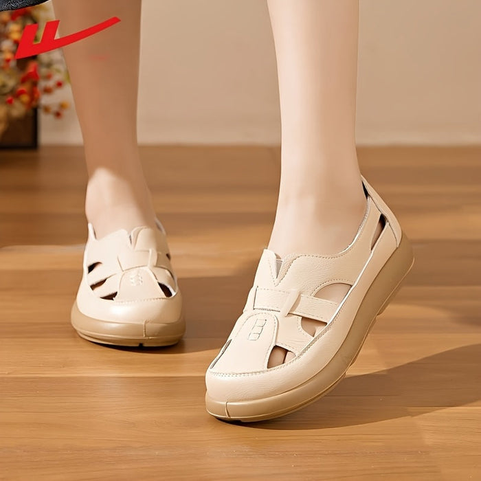 Nina – Stylische Sommer-Sandalen mit Plateau-Sohle  - By Qivii