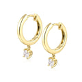 Noa Diamond Hoop Earrings