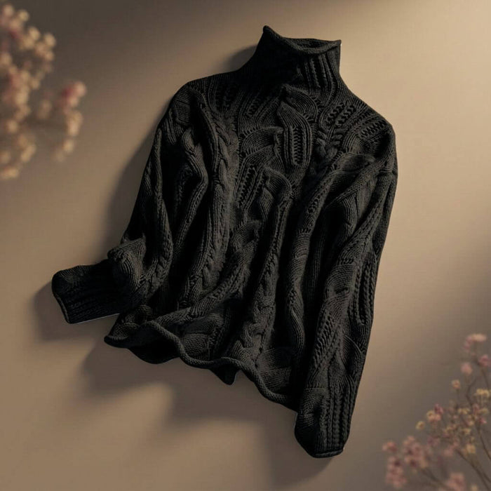 Nora Knit Merino Sweater  - By Qivii