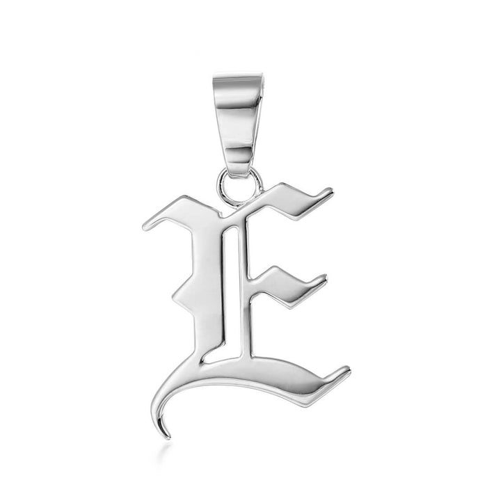 Old English Letter Charm
