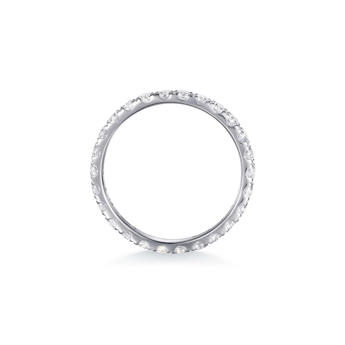 Ophelia Round Diamond Wedding Band