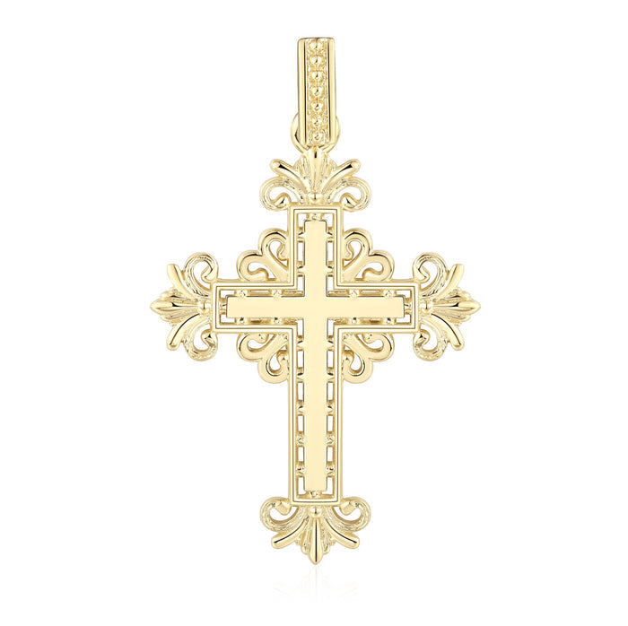 Orthodox Filigree Cross Pendant
