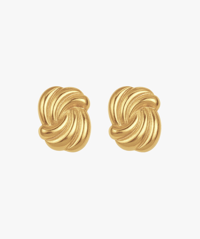 OVAL FLOW EARRINGS