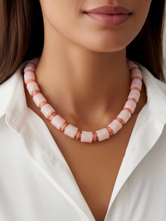 PALM ROYALE Beaded Necklace