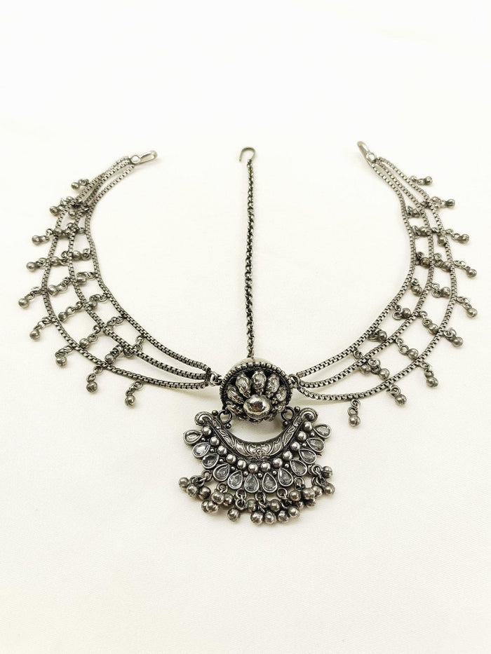 Parijat Plain Oxidized Mathapatti