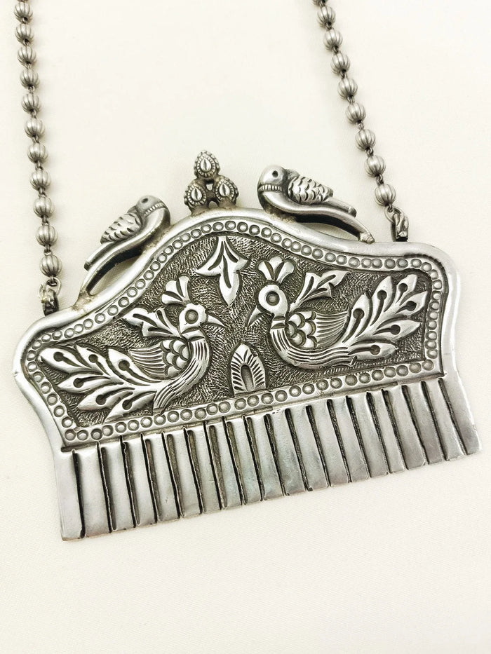 Payasvini Plain Oxidized Neckpiece