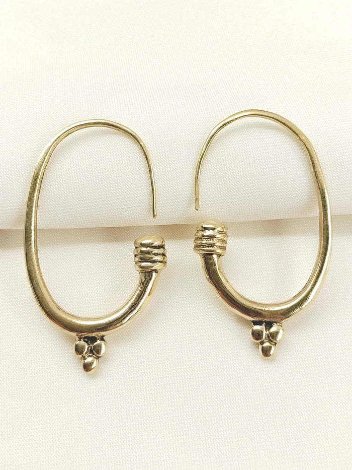 Philippa Golden Western Earrings