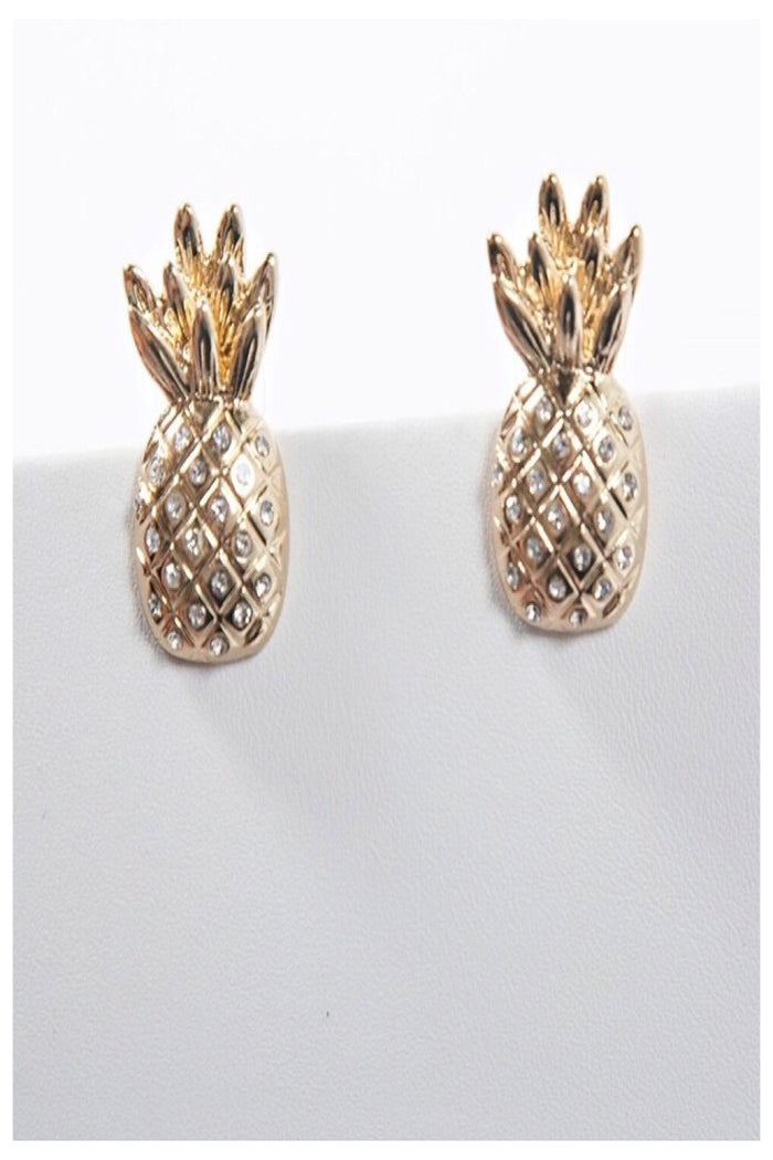 Pineapple Earrings - Final Sale
