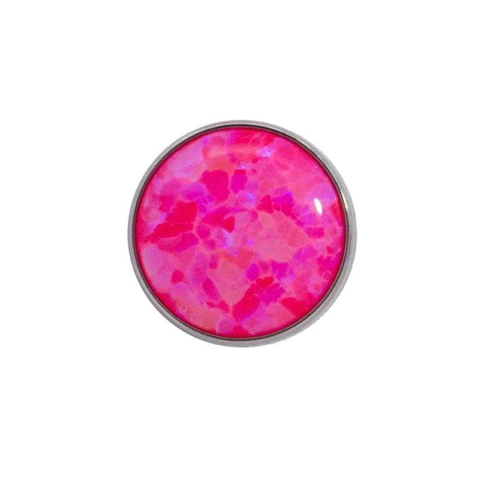 Pink Passion Titanium Threadless Top