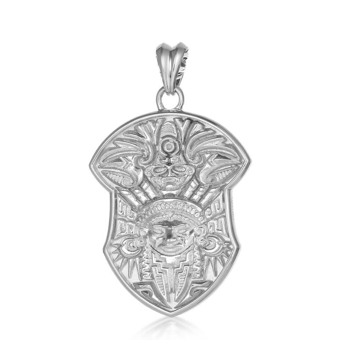 Polygonal Mayan Pendant