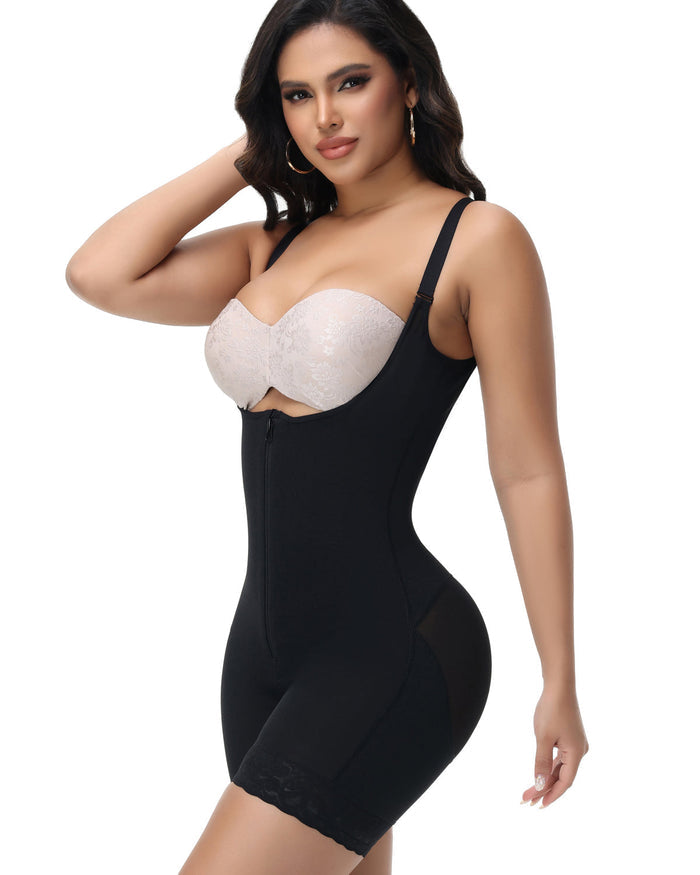 Post Surgery Fajas Colombianas Mid-Thigh Shapewear (Pre-Sale) - By Qivii