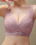 Push up Wireless lace Minimizer bra  - By Qivii