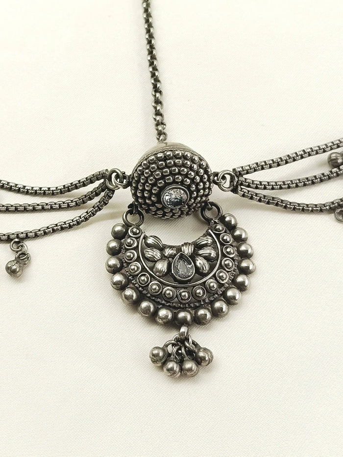 Pushkar Plain Oxidized Mathapatti