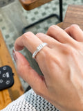 R1453 Twisted Wide Ring