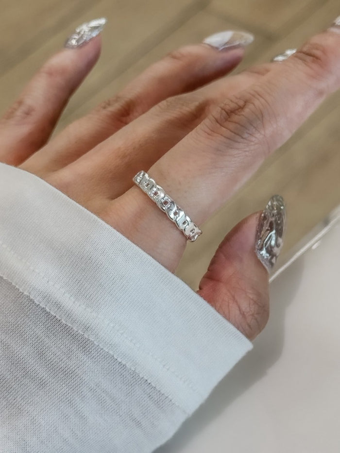 R1681 Chain Two-Tone Ring