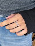 R1762 Full Bead Wave Ring