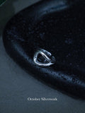 R1787 Hollow Outline Ring (Pinky Ring)