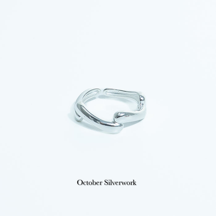 R1798 Wavy Layered Ring