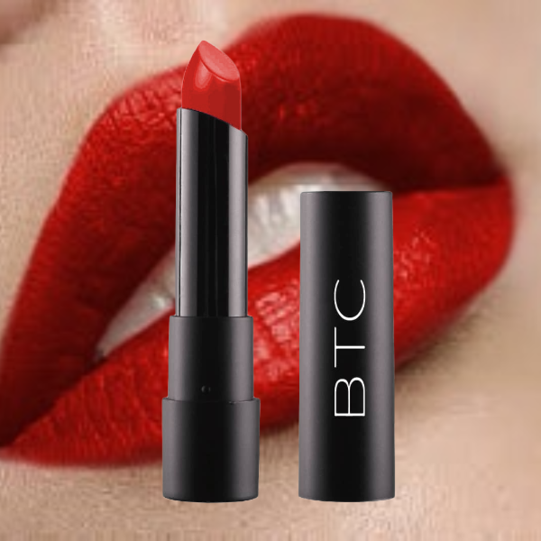 "Red Carpet Ready" Premium Satin  Lipstick | Deep Red | By The Clique