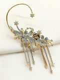 Reha White American Diamond Earrings