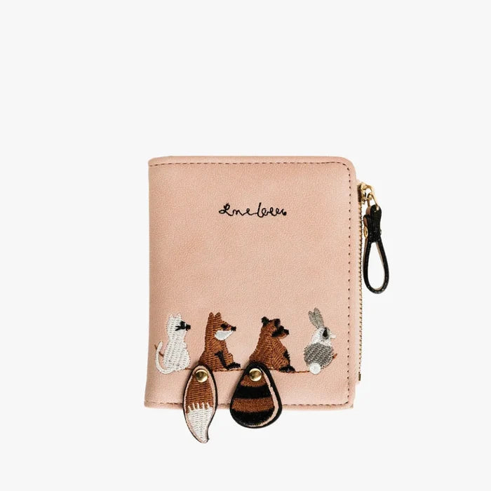 Renah | Embroidered Wallet  - By Qivii