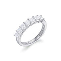 Rhea Princess Diamond Wedding Ring