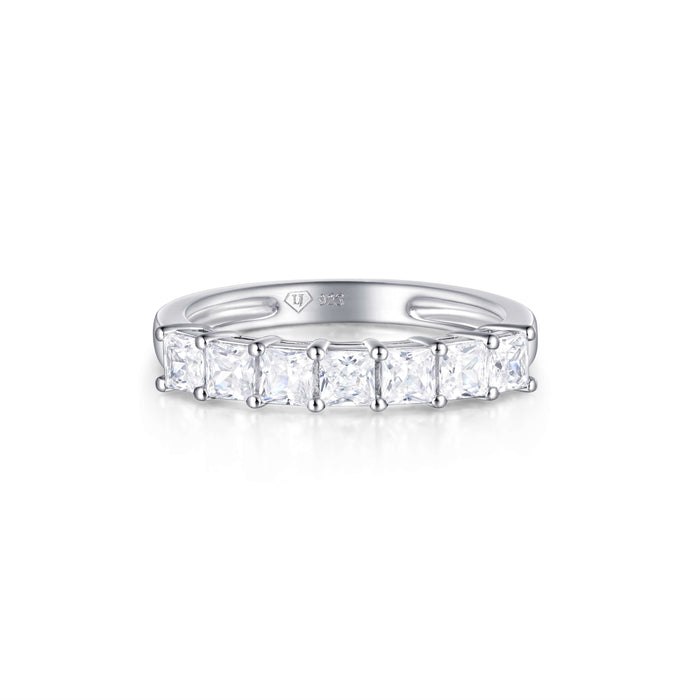 Rhea Princess Diamond Wedding Ring