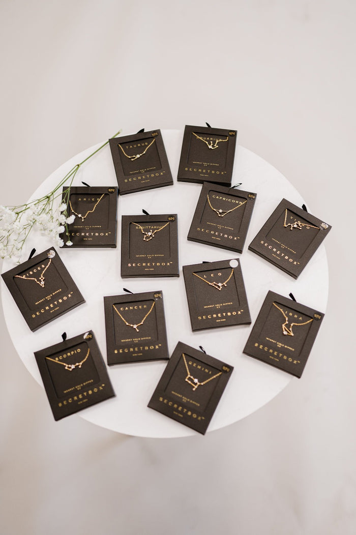 Rhinestone Star Sign Necklace