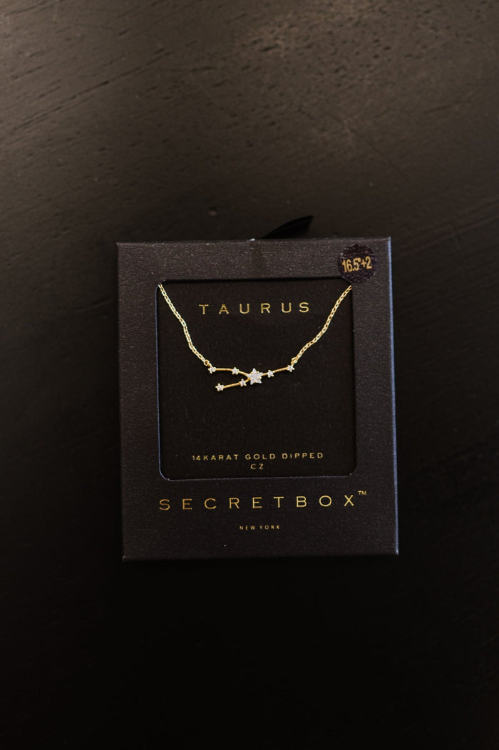 Rhinestone Star Sign Necklace