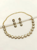 Riyanshi White Victorian Necklace Set